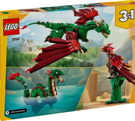 LEGO Creator 3-in-1 31161 - Medieval Dragon (BNIB - UNOPENED)