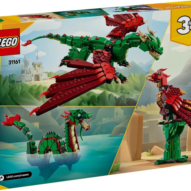 LEGO Creator 3-in-1 31161 - Medieval Dragon (BNIB - UNOPENED)