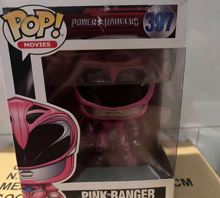 Pink Ranger #397 Power Rangers Funko Pop! vinyl (damaged)