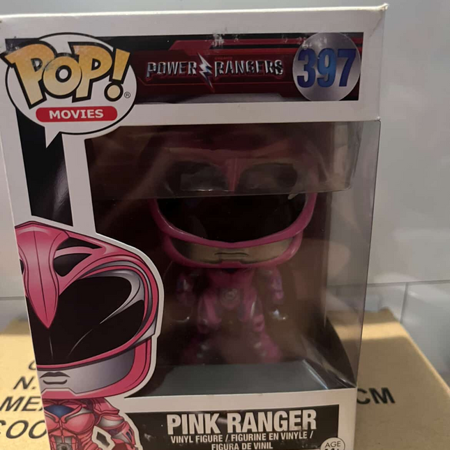 Pink Ranger #397 Power Rangers Funko Pop! vinyl (damaged)