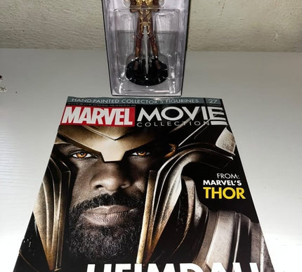 Heimdall THOR #27 Marvel Movie Hand painted Eaglemoss figurine with magazine 