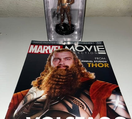 Volstagg #52  Marvel Movie Thor Hand painted Eaglemoss figurine + magazine 