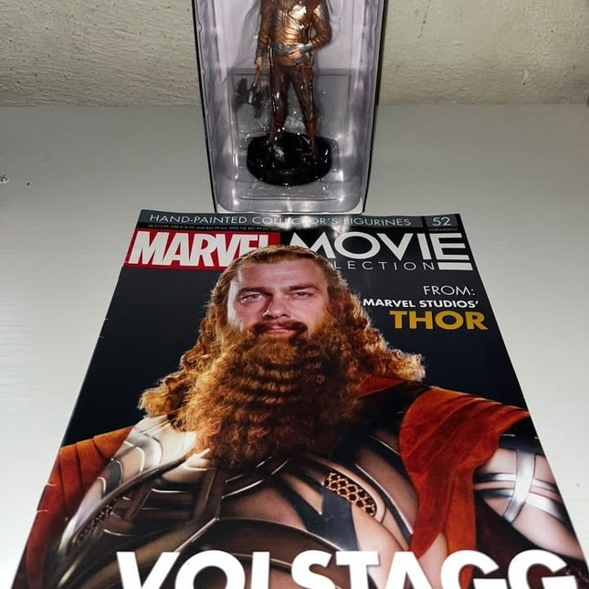 Volstagg #52  Marvel Movie Thor Hand painted Eaglemoss figurine + magazine 