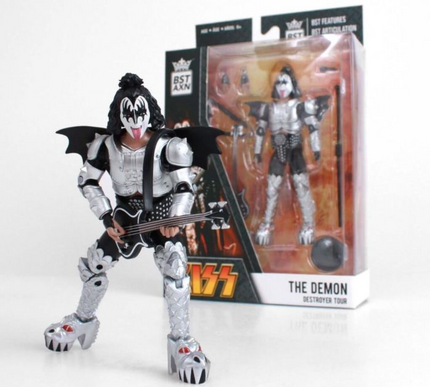 Kiss - The Demon (Gene Simmons) BST AXN 5'' Action Figure