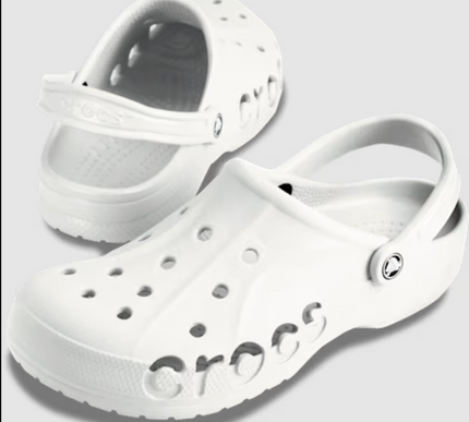 "CROCS" Baya Clog WHITE MENS 10US / WMNS 12 US - NEW