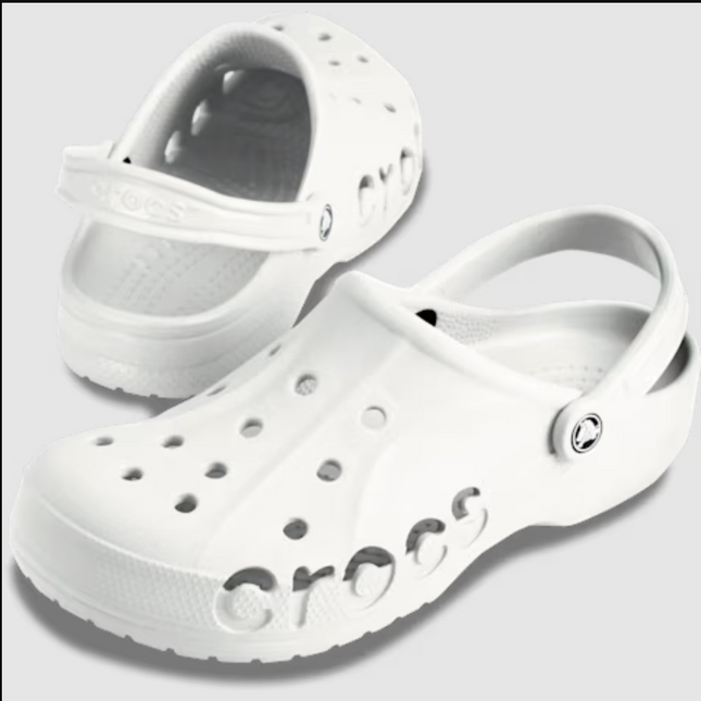"CROCS" Baya Clog WHITE MENS 10US / WMNS 12 US - NEW