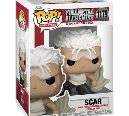 Fullmetal Alchemist: Brotherhood - Scar Funko Pop! Vinyl 1179 + free case