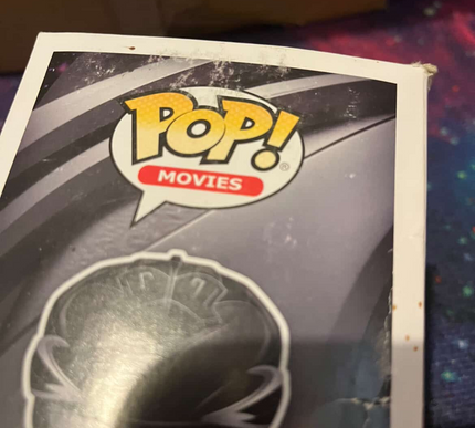 Black Ranger #396 Power Rangers Funko Pop! vinyl (damaged)
