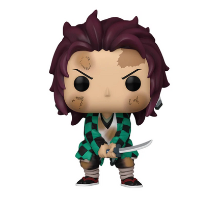 Demon Slayer - Tanjiro Kamado Pop! Vinyl Figure (RS) #1403 + free cas