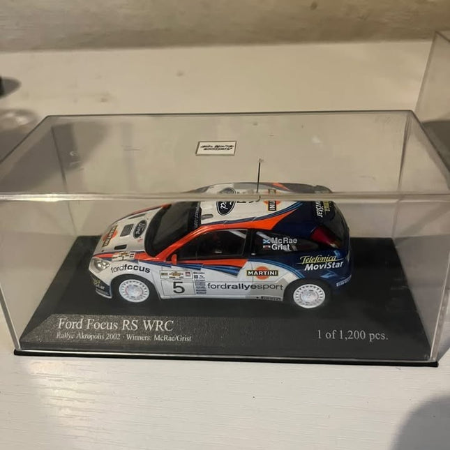 1/43 Ford Focus RS WRC McRae No. 5 Acropolis Rally Winner 2002 FORD FOCUS
