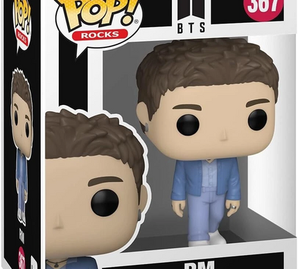 RM (bts) #367 Pop! vinyl music funko + free case