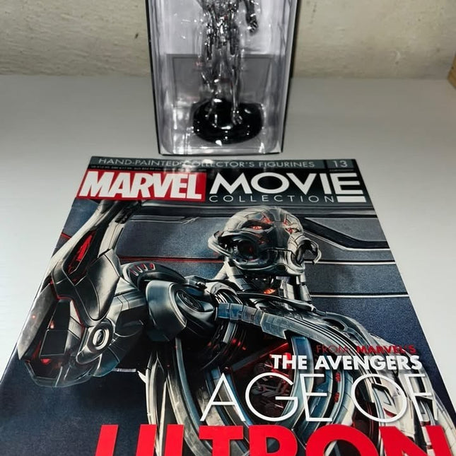Ultron #13 Marvel Movie Hand painted Eaglemoss figurine with magazine 