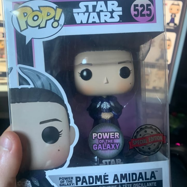 Padme Amidala #525 Star Wars Power of the Galaxy Special Edition Pop! Vinyl