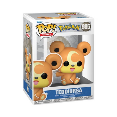 Teddiursa #985 POKEMON  Brand new funko pop vinyl