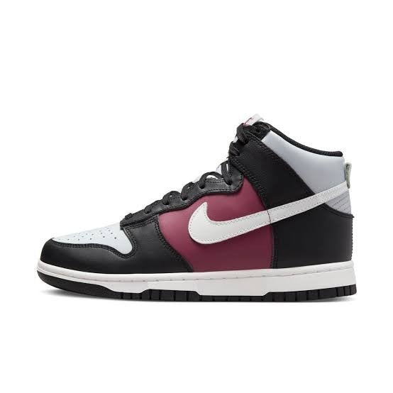 Nike Dunk High Black Rosewood Pure Platinum Size 10us womens DD1869-005