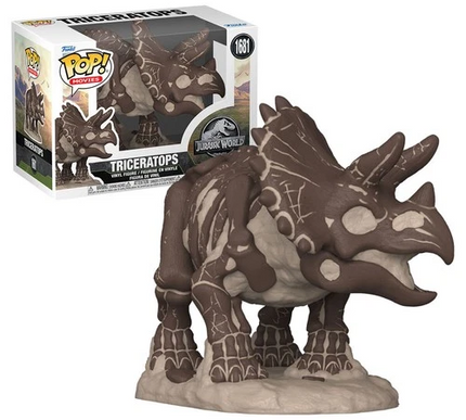 triceratops #1681 Jurassic world Brand new funko pop vinyl
