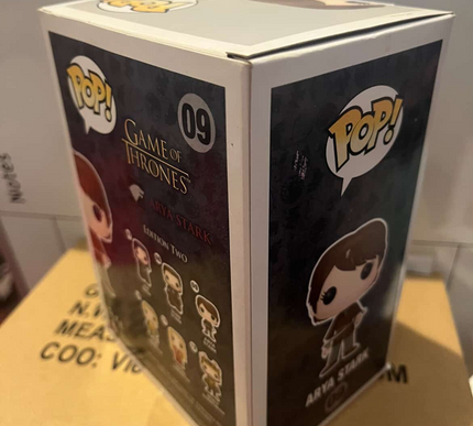 Arya Stark #09 Game Of Thrones Funko Pop! vinyl (damaged)