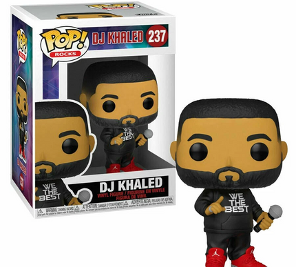 dj khaled #237 Pop! vinyl music funko + free case