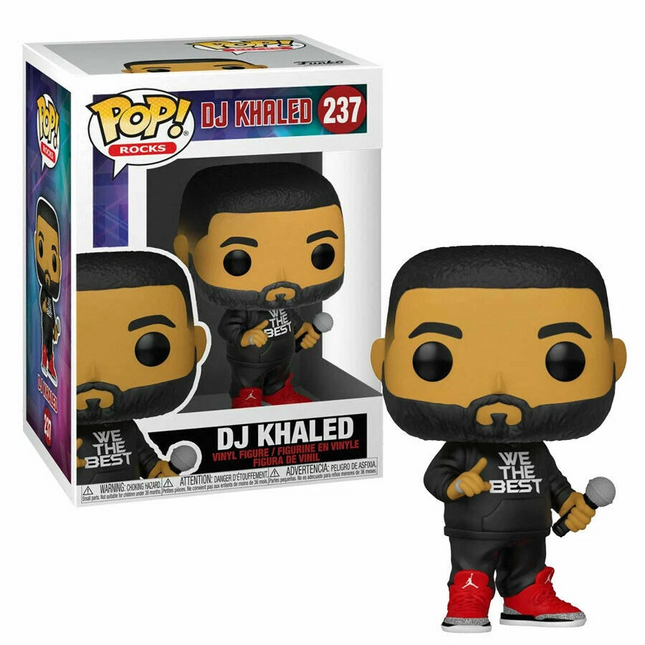 dj khaled #237 Pop! vinyl music funko + free case