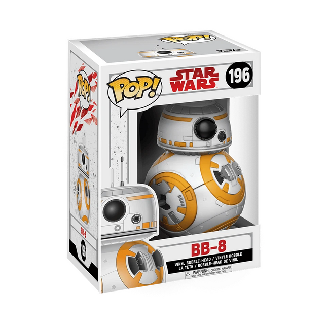 (2017) bb-8 #196 Funko POP! vinyl star wars + free case
