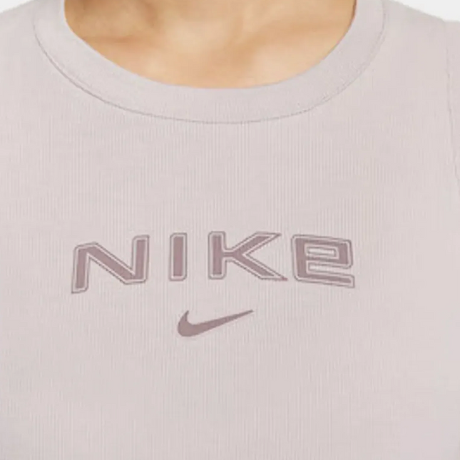 Nike Ribbed Sportswear Cropped Top Size - XL (brand new w/ tags)