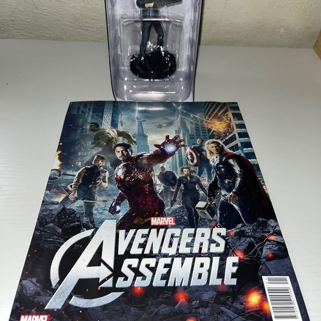 Agent Coulson #21  Marvel Movie Hand painted Eaglemoss figurine with magazine 