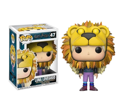 Harry Potter - Luna Lovegood w/ Lion Head Pop! Vinyl Figure #47 [OE]
