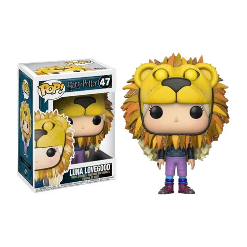 Harry Potter - Luna Lovegood w/ Lion Head Pop! Vinyl Figure #47 [OE]