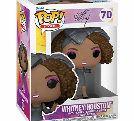 whitney houtson #70 Pop! vinyl music funko + free case