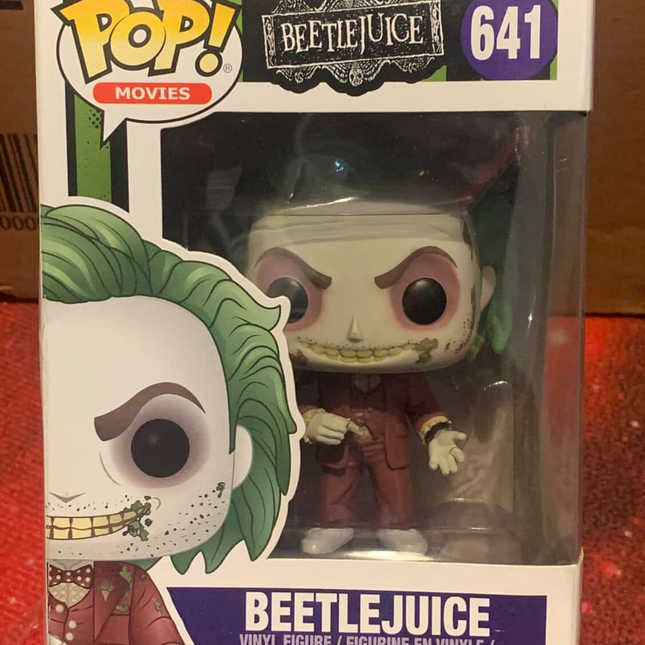 Beetle juice #641 "MOVIES" Funko Pop! Vinyl Figure (damaged)