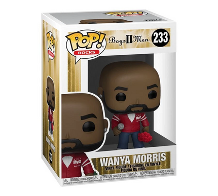 wanya morris #233 Pop! vinyl music funko + free case