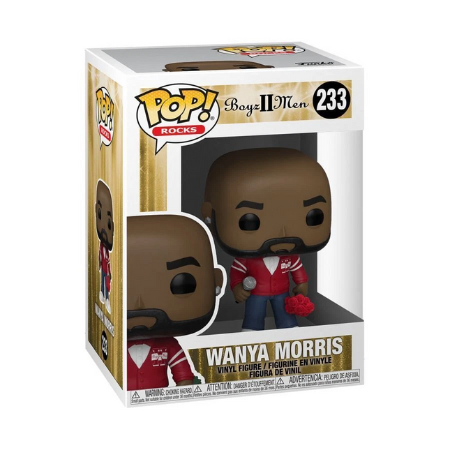 wanya morris #233 Pop! vinyl music funko + free case