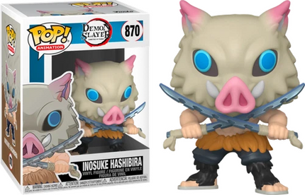Inosuke Hashibira #870 Demon slayer anime Funko Pop! Vinyl