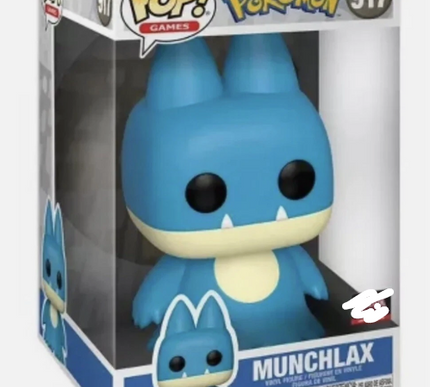 Munchlax #917 Super Sized 10" inch Pokemon Funko Pop! vinyl