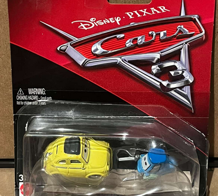 Disney Pixar Cars 3 Luigi & Guido Diecast Mattel 2016 (sticky taped)