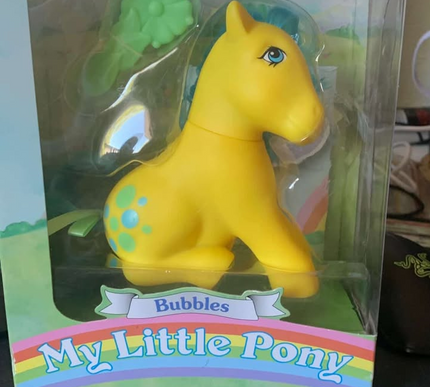 vintage My little pony Earth Ponies "bubbles"