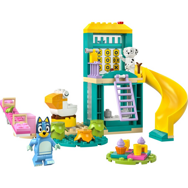 LEGO Bluey Playground Fun with Bluey and Chloe Preschool Toy Building Kit 11201