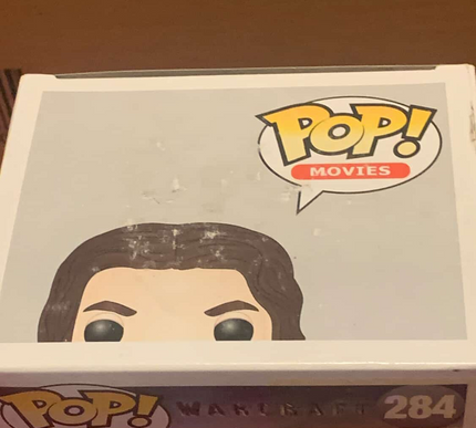Lothar #284"MOVIES" Warcraft Funko Pop! Vinyl Figure (damaged)