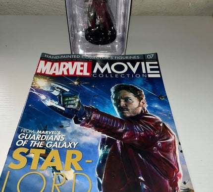 Star-lord #07 Marvel Movie Hand painted Eaglemoss figurine with magazine 
