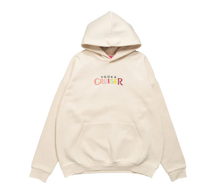 Vodka Cruiser Core Cream Hoodie - Small