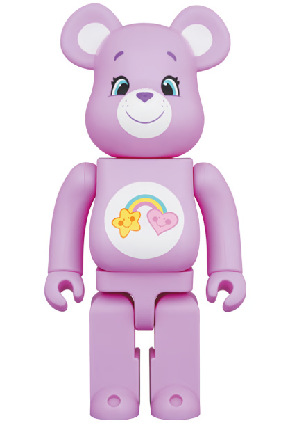 Bearbrick series 43 Animal Care Bears 100% (purple)