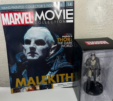 Malekith #14 Marvel Movie Hand painted Eaglemoss figurine with magazine 