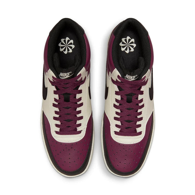 Nike Court Vision Next Nature Mid Dark Beetroot Size 9us Mens DN3577-600