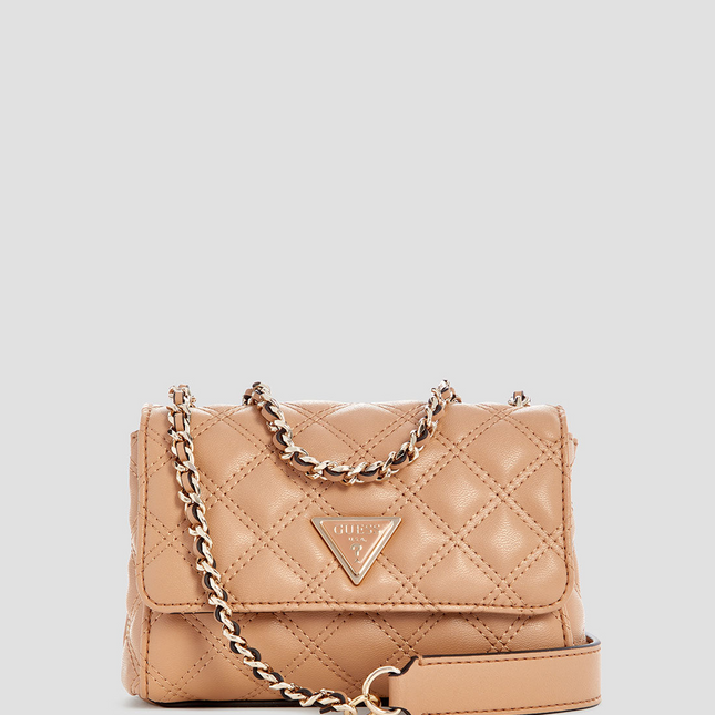 Guess Beige Giully Mini Crossbody Bag Brand New with tags