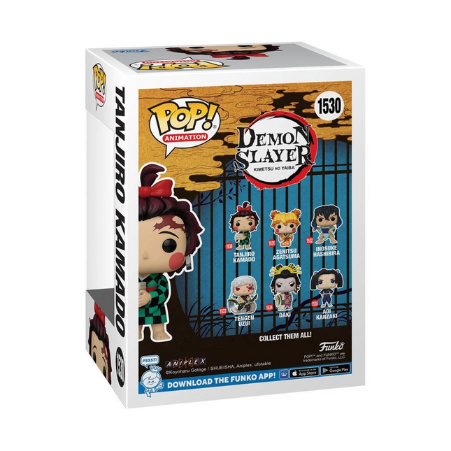 Demon Slayer - Tanjiro Kamado (Kimono) Pop! Vinyl Figure #1530 + free case