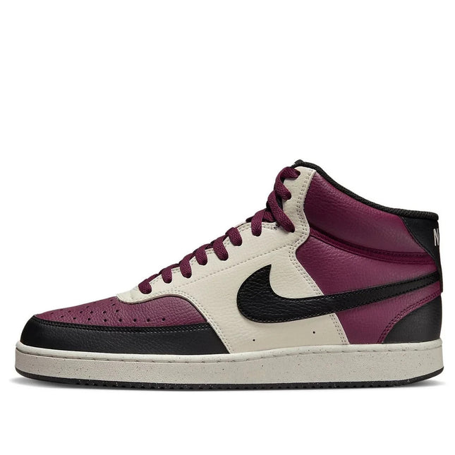 Nike Court Vision Next Nature Mid Dark Beetroot Size 9us Mens DN3577-600