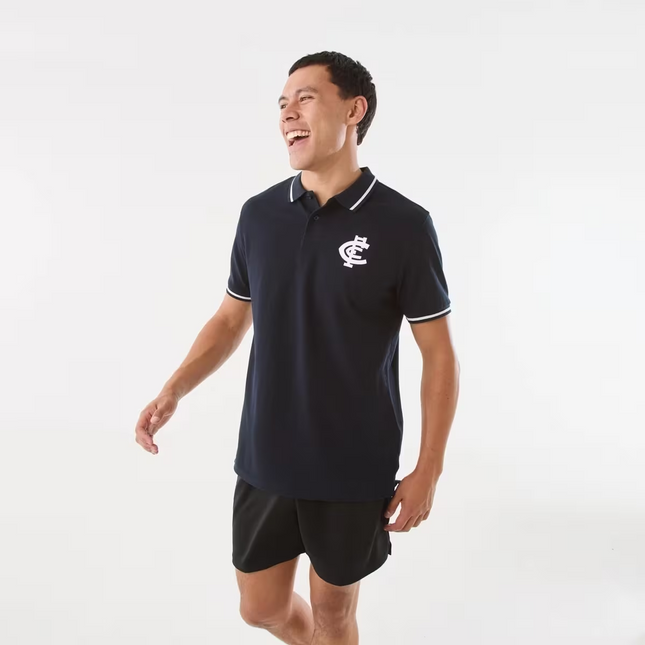 Official AFL Adult Polo Shirt - CARLTON - XL