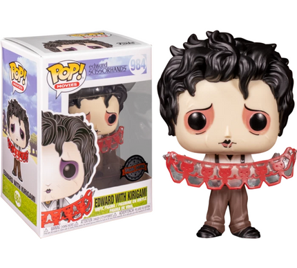 Edward Scissorhands #984 With Kirigami Funko POP! Movies + free case