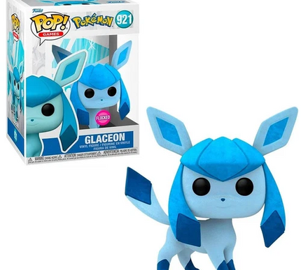 Glaceon #921 (FLOCKED) Pokemon Funko Pop! vinyl