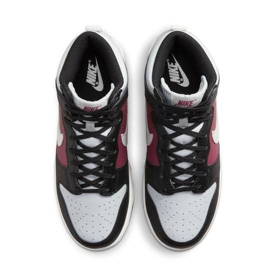 Nike Dunk High Black Rosewood Pure Platinum Size 10us womens DD1869-005
